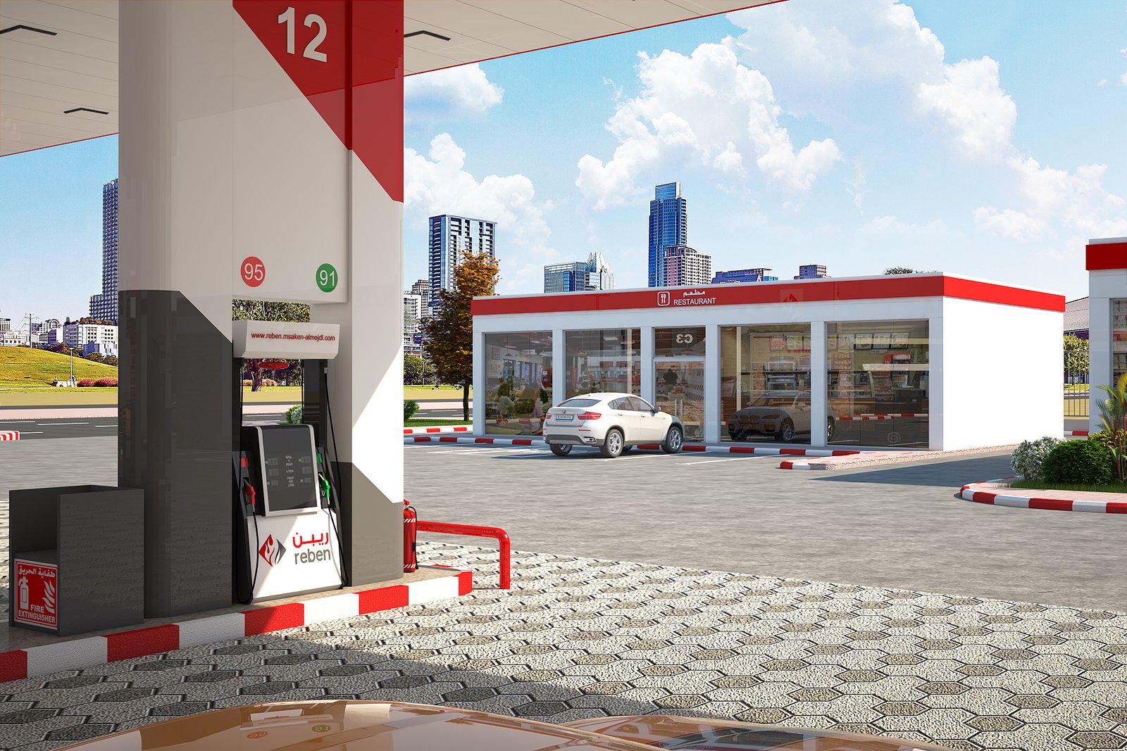 محطة وقود للسيارات — صورة 2